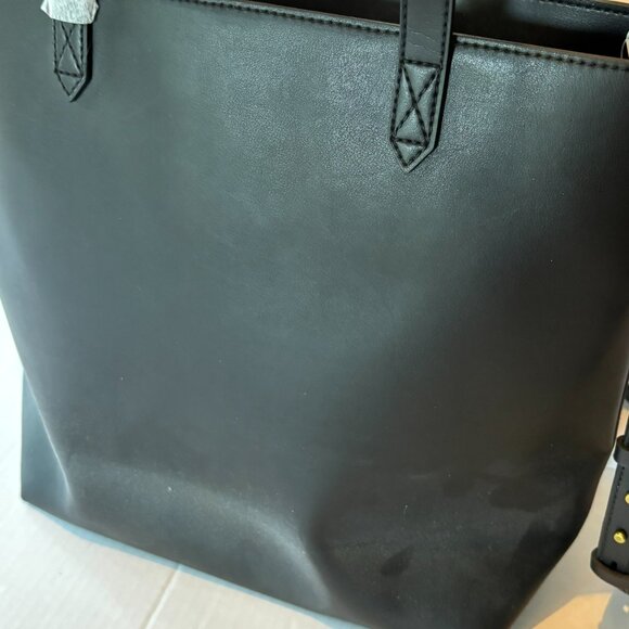 MADEWELL "The Transport Tote” – Black – NWT – Vegan Cactus Leather - Picture 6 of 9